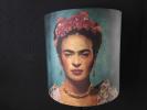 Grand abat jour demi lune portrait Frida Kahlo