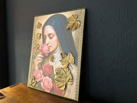 Grand chromo ex voto Ste Thérèse