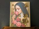 Grand chromo ex voto Ste Thérèse
