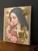 Grand chromo ex voto Ste Thérèse